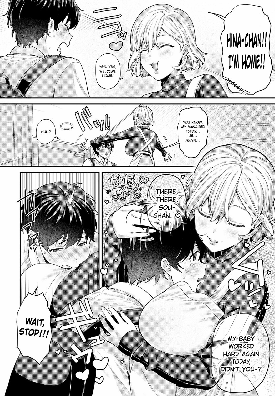 Hentai Manga Comic-Addicted to Her Motherly Vibes-Read-2